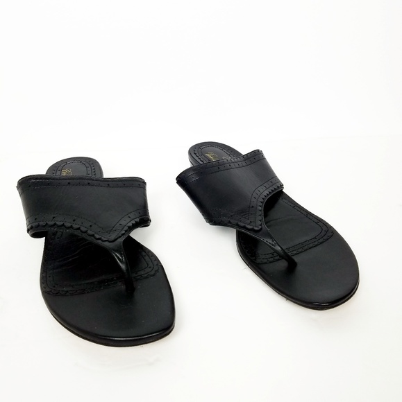 Brooks Brothers Shoes - Brooks brothers woman black sandals size 7